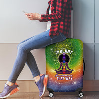 I'm Blunt African Luggage Cover Black Women Mandala - Wonder Print Shop