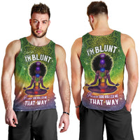I'm Blunt African Men Tank Top Black Women Mandala - Wonder Print Shop