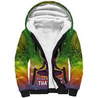 I'm Blunt African Sherpa Hoodie Black Women Mandala - Wonder Print Shop