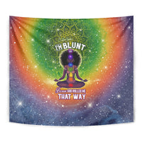 I'm Blunt African Tapestry Black Women Mandala - Wonder Print Shop