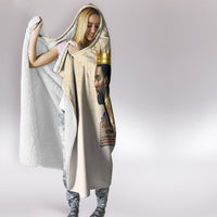 Lion Black King Hooded Blanket African Heritage