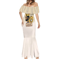 Lion Black King Mermaid Dress African Heritage - Wonder Print Shop