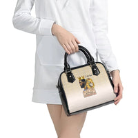 Lion Black King Shoulder Handbag African Heritage