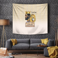 Lion Black King Tapestry African Heritage - Wonder Print Shop