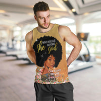 Personalized African Black Women Men Tank Top She Who Kneels Before God - Wonder Print Shop