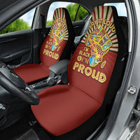 I'm Black and I'm Proud African Car Seat Cover Hand Up Africa Map Art - Wonder Print Shop