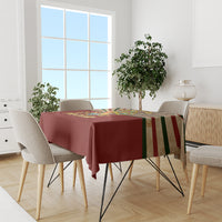 I'm Black and I'm Proud African Tablecloth Hand Up Africa Map Art - Wonder Print Shop