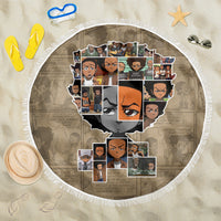 Huey Freeman Beach Blanket African American - Wonder Print Shop