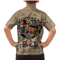 Huey Freeman Family Matching Mermaid Dress and Hawaiian Shirt African American - Wonder Print Shop