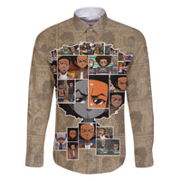 Huey Freeman Family Matching Puletasi and Hawaiian Shirt African American - Wonder Print Shop
