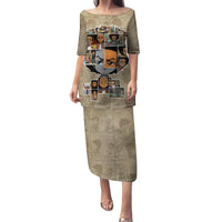 Huey Freeman Family Matching Puletasi and Hawaiian Shirt African American - Wonder Print Shop