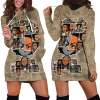 Huey Freeman Hoodie Dress African American - Wonder Print Shop