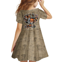 Huey Freeman Kid Short Sleeve Dress African American - Wonder Print Shop