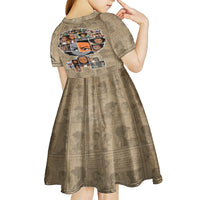 Huey Freeman Kid Short Sleeve Dress African American - Wonder Print Shop