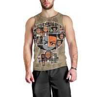Huey Freeman Men Tank Top African American - Wonder Print Shop