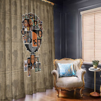 Huey Freeman Window Curtain African American - Wonder Print Shop