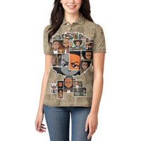 Huey Freeman Women Polo Shirt African American - Wonder Print Shop
