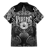 Scandinavian Viking Family Matching Mermaid Dress and Hawaiian Shirt Norse Warrior Sigil - Helmet and Battle Axes