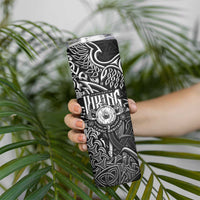 Scandinavian Viking Skinny Tumbler Norse Warrior Sigil - Helmet and Battle Axes