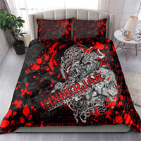 Einherjar Valhalla Bedding Set Viking Warrior Rage Style