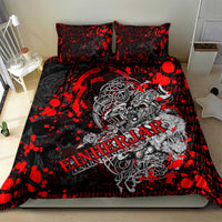 Einherjar Valhalla Bedding Set Viking Warrior Rage Style