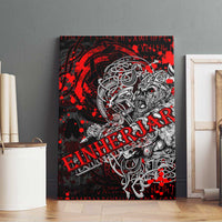 Einherjar Valhalla Canvas Wall Art Viking Warrior Rage Style
