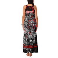 Einherjar Valhalla Family Matching Tank Maxi Dress and Hawaiian Shirt Viking Warrior Rage Style