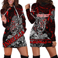 Einherjar Valhalla Hoodie Dress Viking Warrior Rage Style