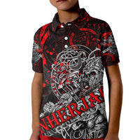 Einherjar Valhalla Kid Polo Shirt Viking Warrior Rage Style