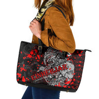 Einherjar Valhalla Leather Tote Bag Viking Warrior Rage Style