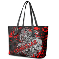 Einherjar Valhalla Leather Tote Bag Viking Warrior Rage Style