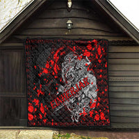 Einherjar Valhalla Quilt Viking Warrior Rage Style