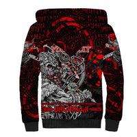Einherjar Valhalla Sherpa Hoodie Viking Warrior Rage Style