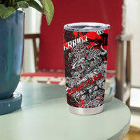 Einherjar Valhalla Tumbler Cup Viking Warrior Rage Style