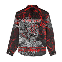 Einherjar Valhalla Women Casual Shirt Viking Warrior Rage Style
