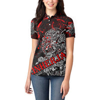 Einherjar Valhalla Women Polo Shirt Viking Warrior Rage Style