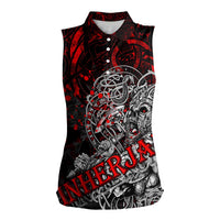 Einherjar Valhalla Women Sleeveless Polo Shirt Viking Warrior Rage Style