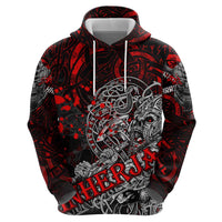 Einherjar Valhalla Zip Hoodie Viking Warrior Rage Style