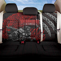Berserker Bear Warrior Viking Back Car Seat Cover Tribal Strength and Runic Blood