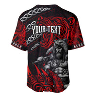 Berserker Bear Warrior Viking Baseball Jersey Tribal Strength and Runic Blood