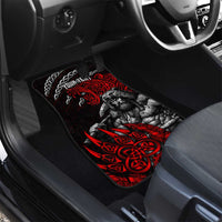Berserker Bear Warrior Viking Car Mats Tribal Strength and Runic Blood