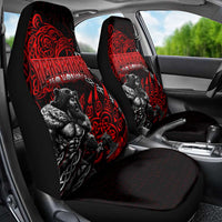 Berserker Bear Warrior Viking Car Seat Cover Tribal Strength and Runic Blood