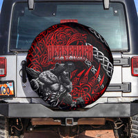 Berserker Bear Warrior Viking Spare Tire Cover Tribal Strength and Runic Blood