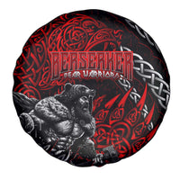 Berserker Bear Warrior Viking Spare Tire Cover Tribal Strength and Runic Blood
