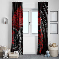Berserker Bear Warrior Viking Window Curtain Tribal Strength and Runic Blood