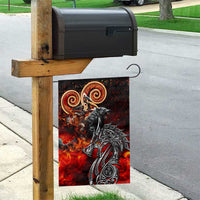 Ulfhednar Wofl Warrior Viking Garden Flag Runes Norse Mythology Fire