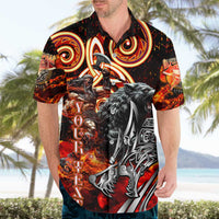 Ulfhednar Wofl Warrior Viking Hawaiian Shirt Runes Norse Mythology Fire