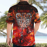 Ulfhednar Wofl Warrior Viking Hawaiian Shirt Runes Norse Mythology Fire