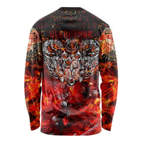 Ulfhednar Wofl Warrior Viking Long Sleeve Shirt Runes Norse Mythology Fire