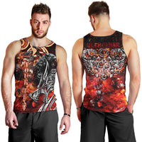Ulfhednar Wofl Warrior Viking Men Tank Top Runes Norse Mythology Fire